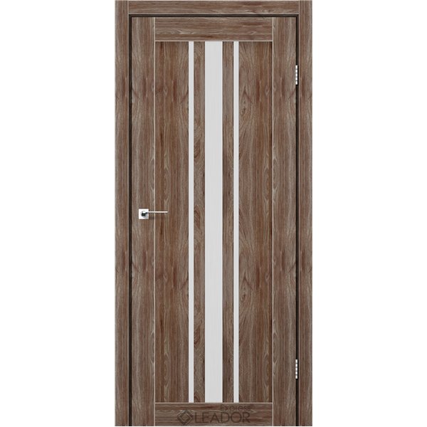 Двери межкомнатные Leador Express FERONA Клен Рубрум Сатин белый