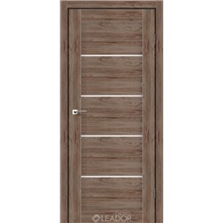 Двери межкомнатные Leador Express GARDA Клен Рубрум Сатин белый