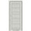 Двері міжкімнатні Leador Express AVELINO Клен Айс  Сатин білий