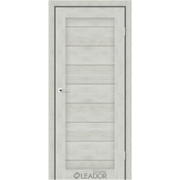 Двери межкомнатные Leador Express AVELINO Клен Айс сатин белый