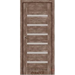 Двери межкомнатные Leador Express MILAN Клен Рубрум Сатин белый