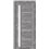 Двері міжкімнатні Leador Express RIM Клен Грей Сатин білий