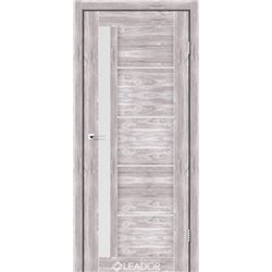 Двери межкомнатные Leador Express RIM Клен Южный Сатин белый 