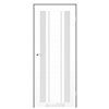 Двери межкомнатные Leador Express CALABRIA Белый Мат Сатин белый