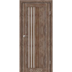 Двери межкомнатные Leador Express BELLUNO Клен Рубрум Сатин белый