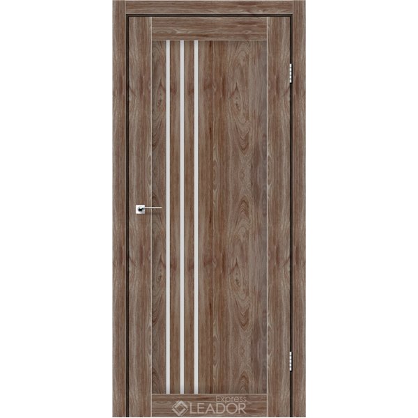 Двери межкомнатные Leador Express BELLUNO Клен Рубрум Сатин белый