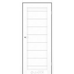 Двері міжкімнатні Leador Express AVELINO Білий Льон Глухе