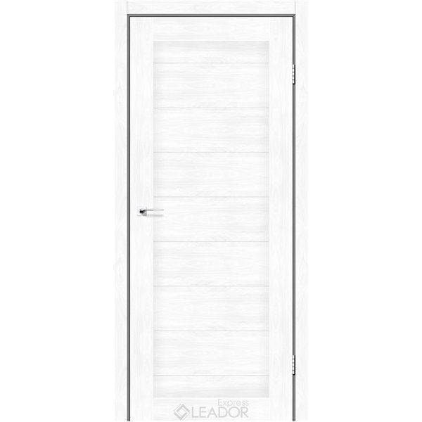 Двери межкомнатные Leador Express AVELINO Клен Белый Глухое