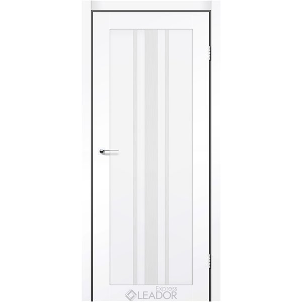 Двери межкомнатные Leador Express FERONA Белый Мат Сатин белый