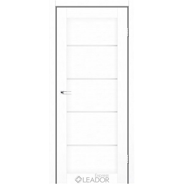 Двери межкомнатные Leador Express GARDA Белый Мат Сатин белый