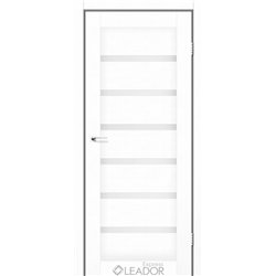 Двери межкомнатные Leador Express MILAN Белый Мат Сатин белый