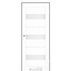 Двери межкомнатные Leador Express MODENA Белый Мат Сатин белый