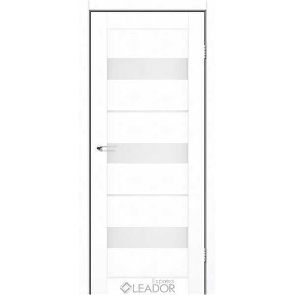 Двери межкомнатные Leador Express MODENA Белый Мат Сатин белый