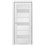 Двері міжкімнатні Leador Express MODENA Сірий Мат Сатин білий