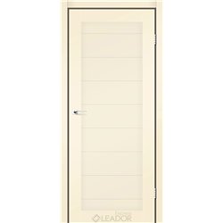 Двери межкомнатные Leador Express AVELINO Бежевый Мат Глухое