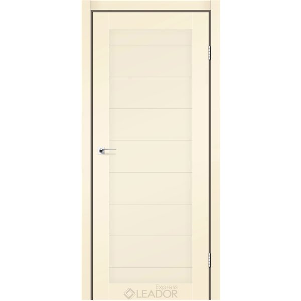 Двери межкомнатные Leador Express AVELINO Бежевый Мат Глухое