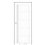 Двері міжкімнатні Leador Express RIM Білий Мат Сатин білий