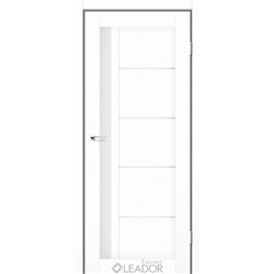 Двери межкомнатные Leador Express RIM Белый Мат Сатин белый