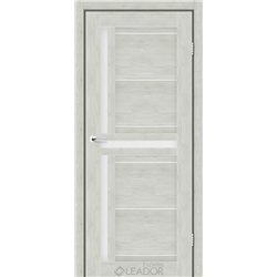 Двери межкомнатные Leador Express LARIANA Клен Айс Сатин белый
