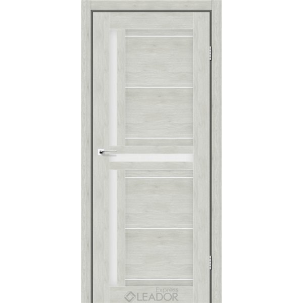 Двери межкомнатные Leador Express LARIANA Клен Айс Сатин белый