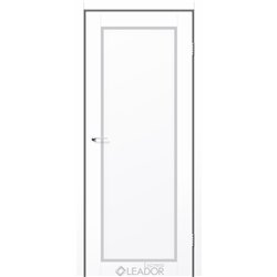 Двери межкомнатные Leador Express ATLANTIC-03 Белый Мат Стекло Сатин