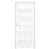 Двері міжкімнатні Leador Express ANDORA Білий Мат Сатин білий