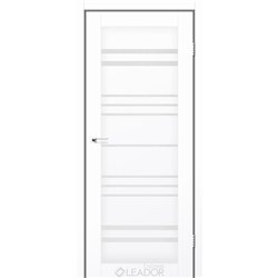 Двери межкомнатные Leador Express ANDORA Белый Мат Сатин белый