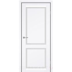 Двери межкомнатные Leador Express ATLANTIC 04 Белый Мат Сатин белый
