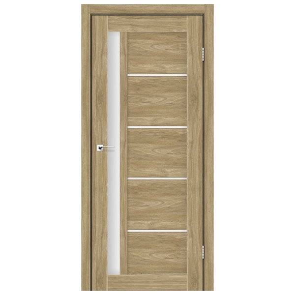 Двери межкомнатные Leador Express RIM Клен Золотой Сатин белый