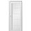Двері міжкімнатні Leador Express RIM Сірий Мат Сатин білий