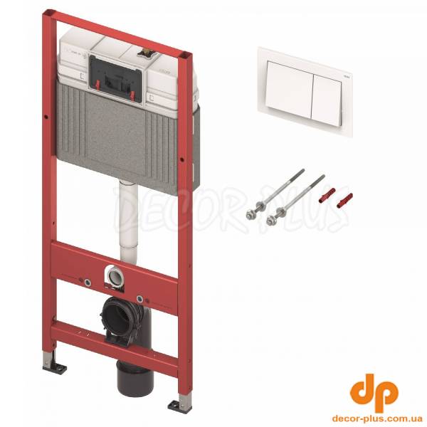 9400400 Комплект TECEbase (модуль+панель змиву TECEbase білий+кріплення) (1 сорт)