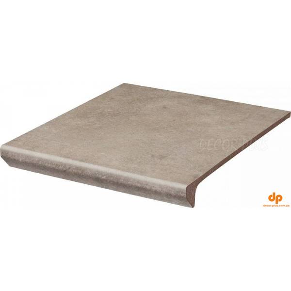 Сходинка з капіносом пряма Viano Beige 30x33 код 1176 Ceramika Paradyz