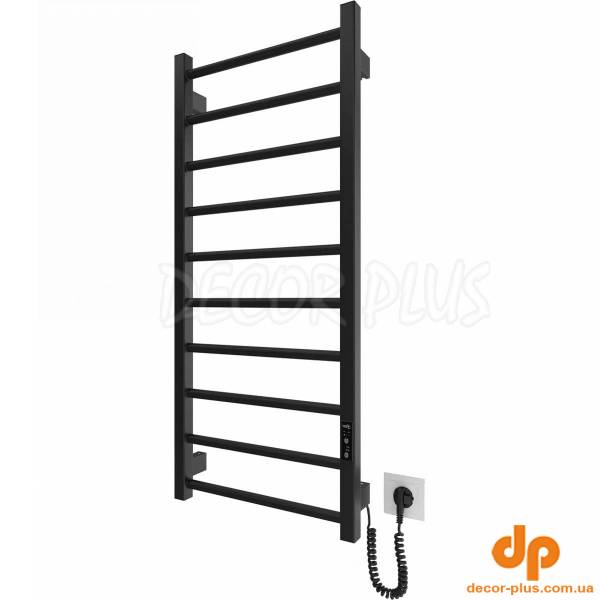 6.1.0803.06.BM Рушникосушка ел. HF Leeds  970x430 чорний мат, в комплекті з прих.підкл (1 сорт)