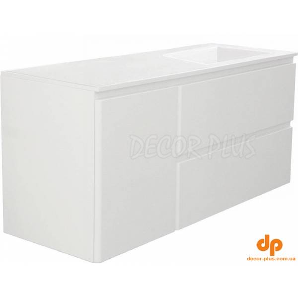 Шафка під умивальник Jassel права 1200 White Air-Line