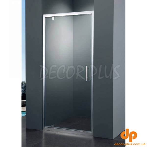 SDC1190 FRAME Душові двері в нішу розпашні - 90*190 - хром/прозоре скло (1 сорт)