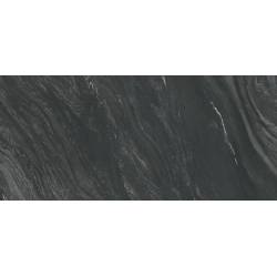 Плитка керамогранітна AX80 Marvel Diva Black Tempest SILK 1200x2780 Atlas Concorde