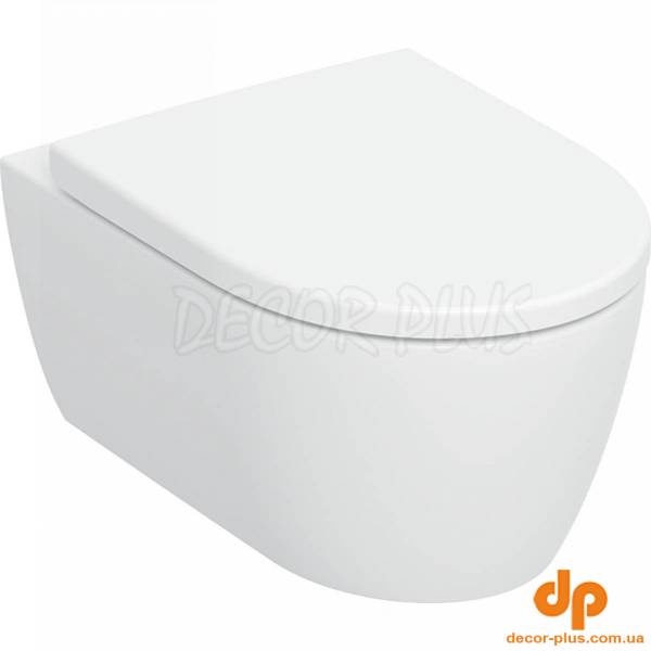 Унітаз підвісний з кришкою iCon TurboFlush 503.045.00.1 Geberit