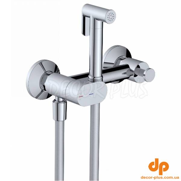 550540C Flow Гігієнічний душ на 2 отвори,хром (1 сорт)