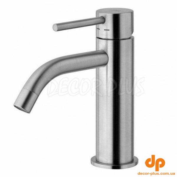 LIG071ST light змішувач для раковини без донного клапану,  Steel looking (1 сорт)