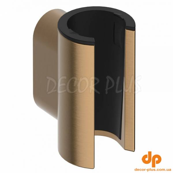28885140 HG Porter Fine Тримач для ручного душу, brushed bronze (1 сорт)