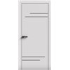 Двери межкомнатные Terminus Light ПК 09 Білий мат Молдинг ЧЕРНЫЙ или серый