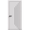 Двери межкомнатные Terminus Light ПК 14 Білий мат  Молдинг ЧЕРНЫЙ или серый
