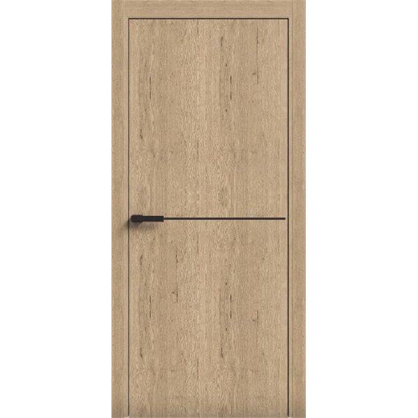 Двері міжкімнатні Terminus Light ПК 03  Дуб Класичний Молдинг ЧОРНИЙ або СІРИЙ