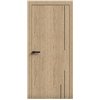 Двері міжкімнатні Terminus Light ПК 10 Дуб Класичний Молдинг ЧОРНИЙ або СІРИЙ