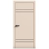 Двери межкомнатные Terminus Light ПК 08 Магнолия Молдинг ЧЕРНЫЙ или СЕРЫЙ