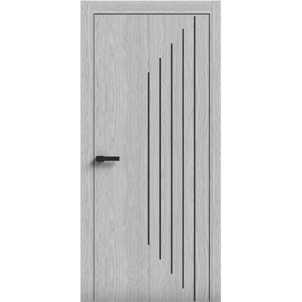 Двери межкомнатные Terminus Light ПК 14 ЗЕФІР Молдинг ЧЕРНЫЙ или серый