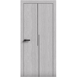 Двери межкомнатные Terminus Light ПК 17 ЗЕФІР  Молдинг ЧЕРНЫЙ или серый