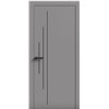 Двері міжкімнатні Terminus Light ПК 11 Сірий Молдинг ЧОРНИЙ або СІРИЙ