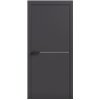 Двери межкомнатные Terminus Light ПК 03 Антрацит  Молдинг ЧЕРНЫЙ или СЕРЫЙ