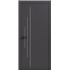 Двери межкомнатные Terminus Light ПК 11 Антрацит Молдинг ЧЕРНЫЙ или серый